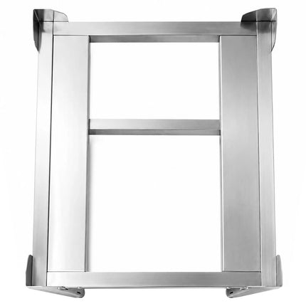 GGM Gastro Commercial Dishwasher Stand – 2 Shelves for 500 × 500 mm Baskets