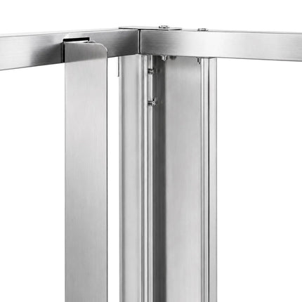 GGM Gastro Commercial Dishwasher Stand – 2 Shelves for 500 × 500 mm Baskets