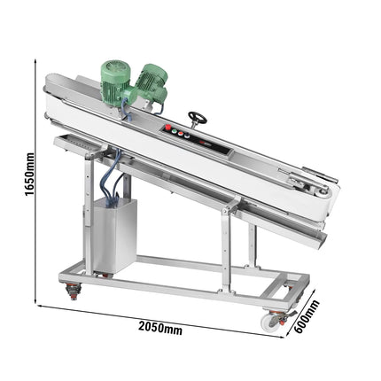 GGM Gastro Commercial Dough Rounder - for pizza & bread dough - 1.1kW - weight range: ~100-2000g - up to 3000pcs/h