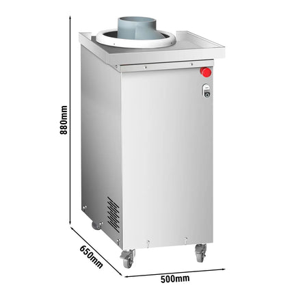 GGM Gastro Commercial Dough Rounder - for pizza dough - 370W - weight range: ~50-800g - up to 340pcs/h
