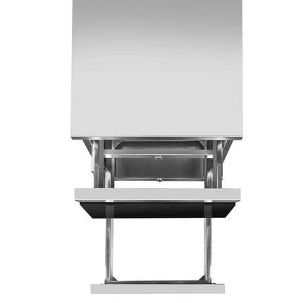 GGM Gastro Commercial Drawer Cabinet - Black Titanium - with 2 Drawers - 400x620mm