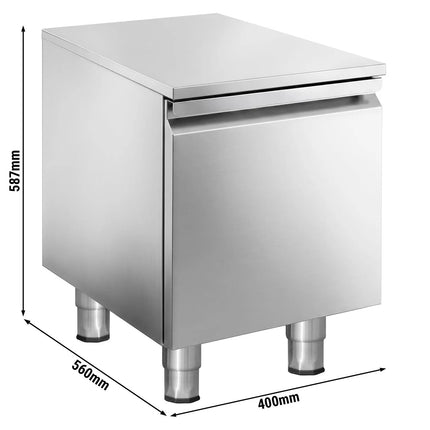 GGM Gastro Commercial Drawer Cabinet – Stainless Steel – 400 × 560 mm – 1 Large Drawer