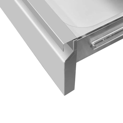 GGM Gastro Commercial Drawer Cabinet - Stainless Steel - with 2 Drawers - 400x560mm