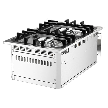GGM Gastro Commercial Drop-in Gas Hob – 15 kW – 2 Burners