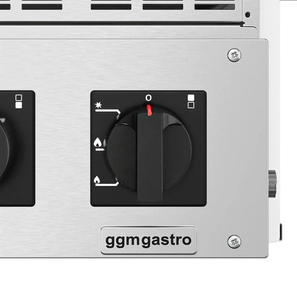 GGM Gastro Commercial Drop-in Gas Hob – 15 kW – 2 Burners