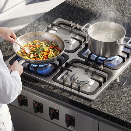 GGM Gastro Commercial Drop-in Gas Hob – 30 kW – 4 Burners