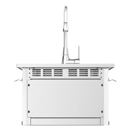 GGM Gastro Commercial Drop-in Hand Wash Sink – Stainless Steel – with tap - Hot & Cold Water Connection