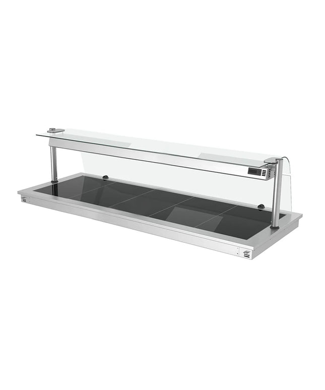 GGM Gastro Commercial Drop-in Hot Plate - 1785mm - 5x GN 1/1 - 2.25 kW