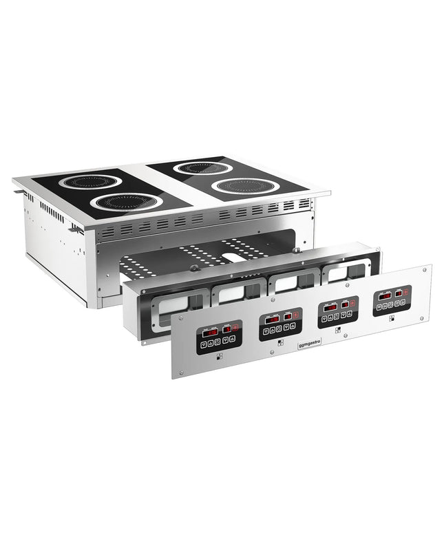GGM Gastro Commercial Drop-in Induction Hob – 12 kW – 4 Cooking Zones