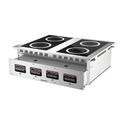 GGM Gastro Commercial Drop-in Induction Hob – 12 kW – 4 Cooking Zones