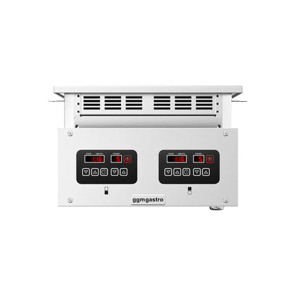 GGM Gastro Commercial Drop-in Induction Hob – 6 kW – 2 Cooking Zones