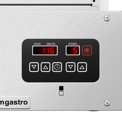 GGM Gastro Commercial Drop-in Induction Hob – 6 kW – 2 Cooking Zones