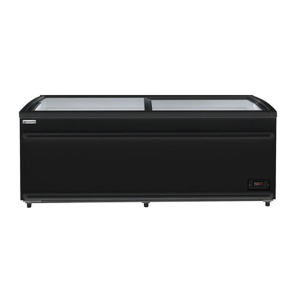 GGM Gastro Commercial Dual-Temperature Island Chiller/Freezer - 2106x858mm - 483 Litres - Black