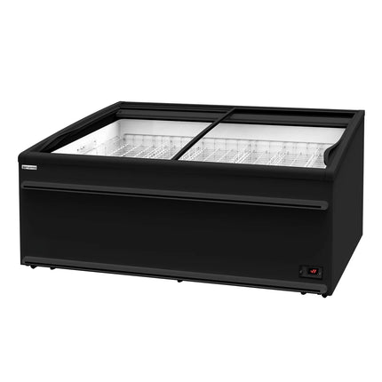GGM Gastro Commercial Dual-Temperature Island Chiller/Freezer - 2106x858mm - 483 Litres - Black