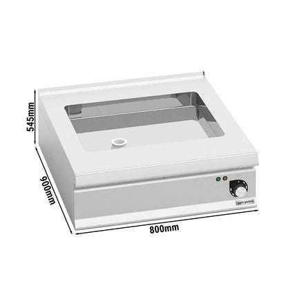 GGM Gastro Commercial Electric Bratt Pan - 9.6kW - 24L - 800mm