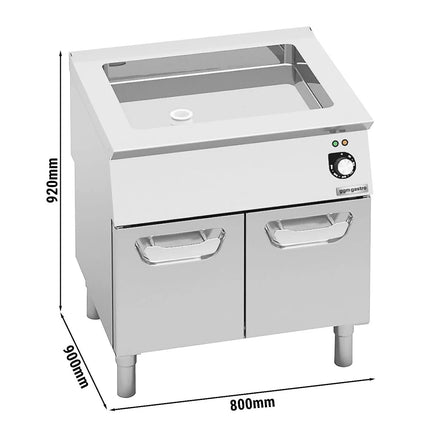 GGM Gastro Commercial Electric Bratt Pan - 9.6kW - 24L - 800mm