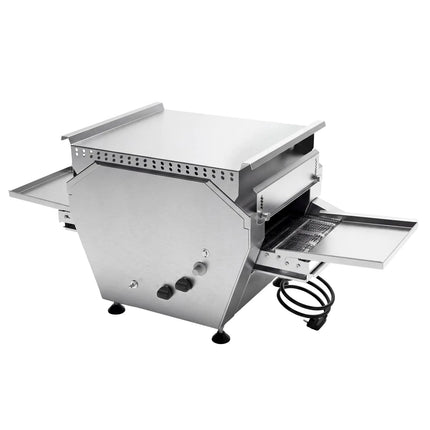 GGM Gastro Commercial Electric Chargrill Continuous Conveyor Grill - 0.47x1.15m - Countertop - 12 Burners - 3.6kW