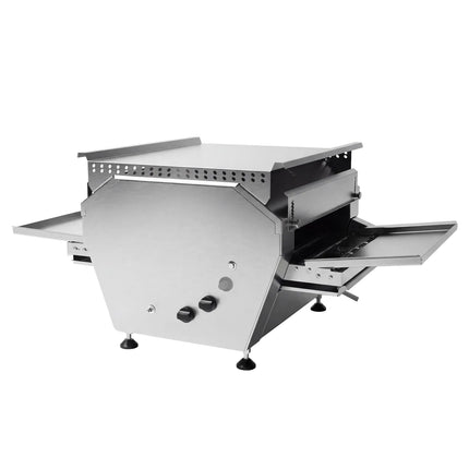 GGM Gastro Commercial Electric Chargrill - Conveyor - 630mm - Countertop - 1500mm Deep - 12 Burners