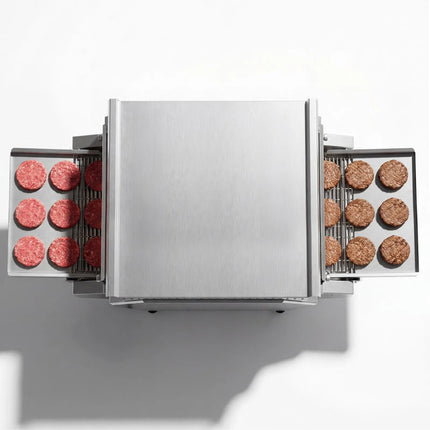 GGM Gastro Commercial Electric Chargrill - Conveyor - 630mm - Countertop - 1500mm Deep - 12 Burners