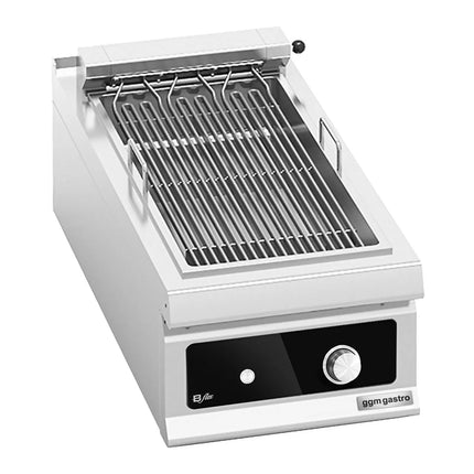 GGM Gastro Commercial Electric Chargrill Paolo 900 - 400mm - 900mm Deep - 1 Grill Grids - Bflex Digital Controls