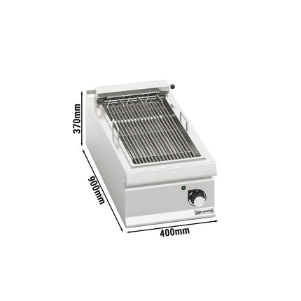 GGM Gastro Commercial Electric Chargrill PAOLO 900 - 5.4kW - Countertop - 900mm Deep