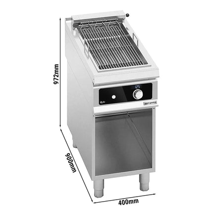 GGM Gastro Commercial Electric Chargrill Paolo 900 - 5.4kW - Freestanding - Bflex Digital Controls - 900mm Deep