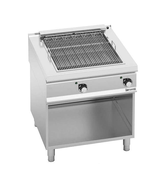 GGM Gastro Commercial Electric Chargrill Paolo 900 Series - 10.8kW - Freestanding - with Leg Stand - 900mm Deep