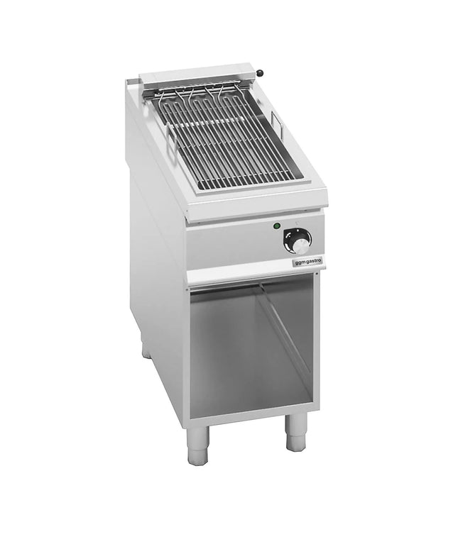 GGM Gastro Commercial Electric Chargrill Paolo 900 Series - 5.4kW - Freestanding - with Leg Stand - 900mm Deep