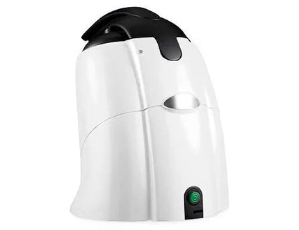GGM Gastro Commercial Electric Citrus Juicer - 570W - 14.5kg - with press arm, interchangeable cones, dishwasher-safe parts - White (Double)