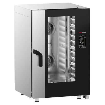 GGM Gastro Commercial Electric Combi Oven- Digital Controls - 11x GN 1/1 - incl. Automatic washing system & Core temperature probe