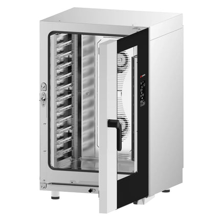 GGM Gastro Commercial Electric Combi Oven- Digital Controls - 11x GN 1/1 - incl. Automatic washing system & Core temperature probe