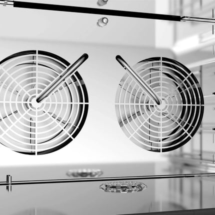 GGM Gastro Commercial Electric Combi Oven- Digital Controls - 4x GN 1/1 or 4x EN 600x400 - incl. Automatic washing system, Wi‑Fi & USB