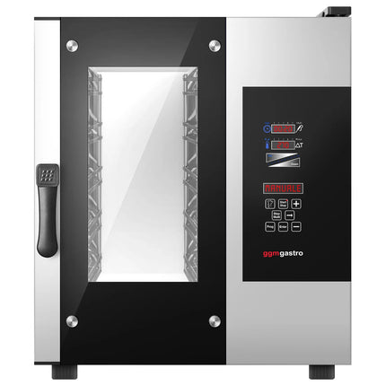 GGM Gastro Commercial Electric Combi Oven - Digital Controls - 5x GN 1/1 - Slimline - incl. Automatic washing system & Core temperature probe