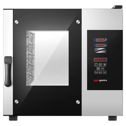 GGM Gastro Commercial Electric Combi Oven - Digital Controls - 5x GN 2/3 - incl. Core temperature probe, HACCP monitoring, USB