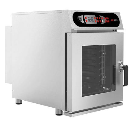 GGM Gastro Commercial Electric Combi Oven- Digital Controls - 6x GN 1/1 - Slimline - incl. Automatic washing system & Core temperature probe