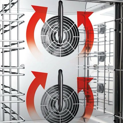 GGM Gastro Commercial Electric Combi Oven - Digital Controls - 7x GN 1/1 - incl. Automatic washing system