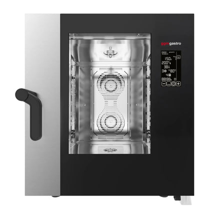 GGM Gastro Commercial Electric Combi Oven - Digital Controls - 7x GN 1/1 - incl. Automatic washing system, Core temperature probe, Direct steam injection