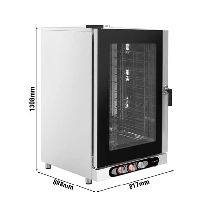 GGM Gastro Commercial Electric Combi Oven - Manual Controls - 10x GN 1/1 or 10x EN 600x400
