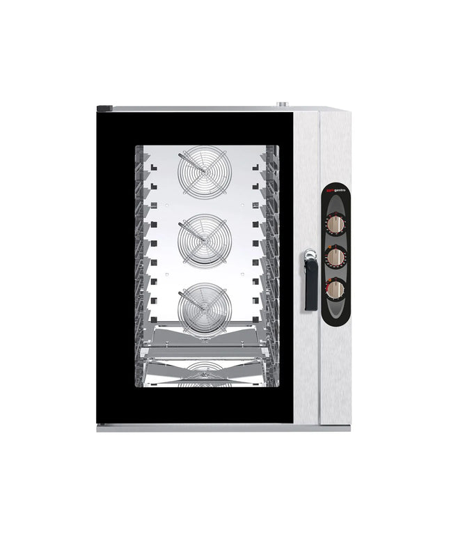 GGM Gastro Commercial Electric Combi Oven - Manual Controls - 12x GN 1/1 - incl. Mounting brackets