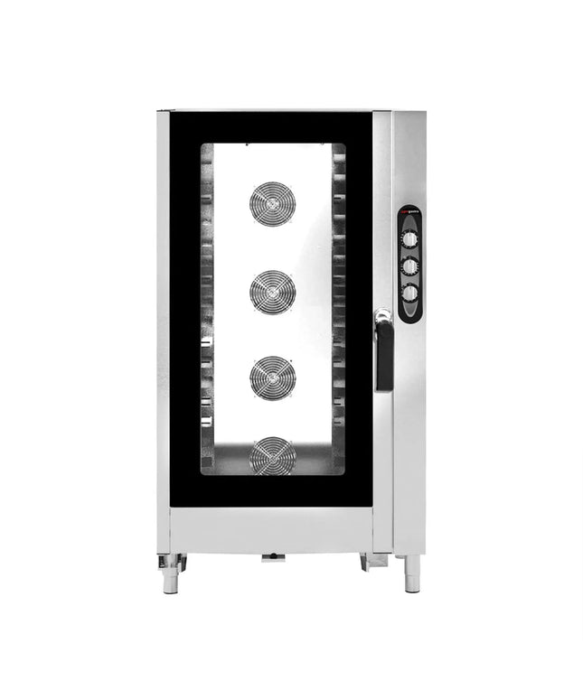 GGM Gastro Commercial Electric Combi Oven- Manual Controls - 20x GN 1/1 - incl. Trolley