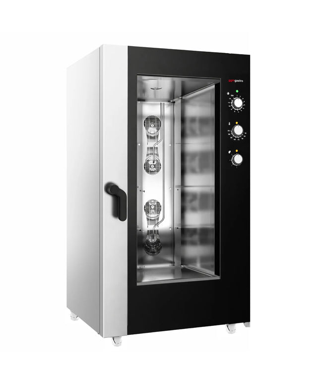 GGM Gastro Commercial Electric Combi Oven - Manual Controls - 20x GN 1/1 - incl. Trolley rack