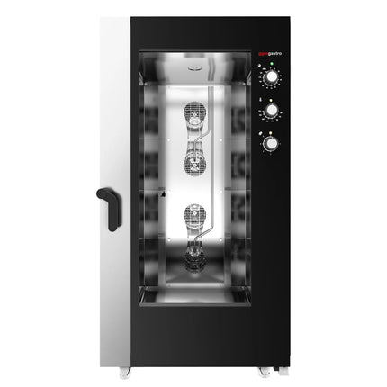 GGM Gastro Commercial Electric Combi Oven - Manual Controls - 20x GN 1/1 - incl. Trolley rack