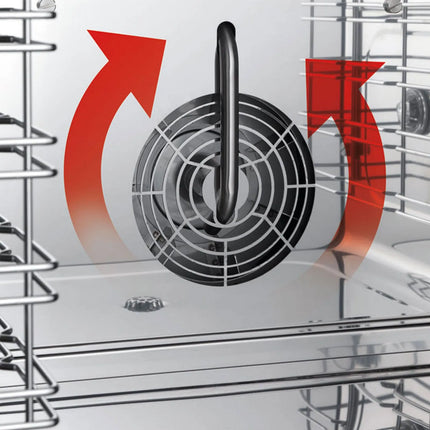 GGM Gastro Commercial Electric Combi Oven - Manual Controls - 5x GN 1/1 - incl. Mounting brackets