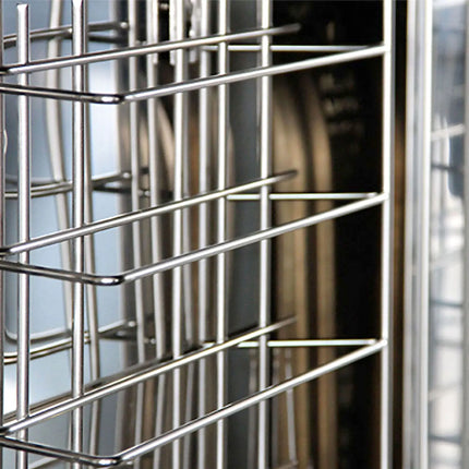 GGM Gastro Commercial Electric Combi Oven- Manual Controls - 6x GN 1/1 or 6x EN 600x400 - incl. Blast Chiller 5x GN 1/1