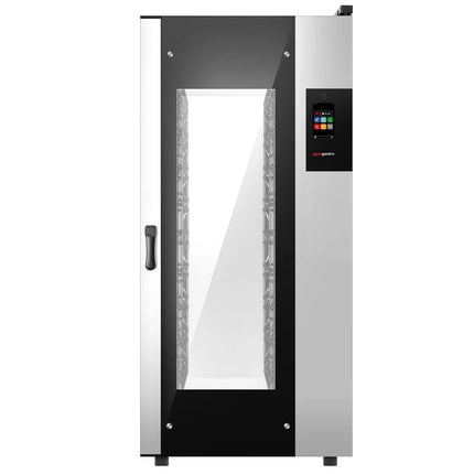 GGM Gastro Commercial Electric Combi Oven - Touchscreen Controls - 20x GN 1/1 or 10x GN 2/1 - incl. Automatic washing system, Core temperature probe, HACCP monitoring, Wi‑Fi & USB