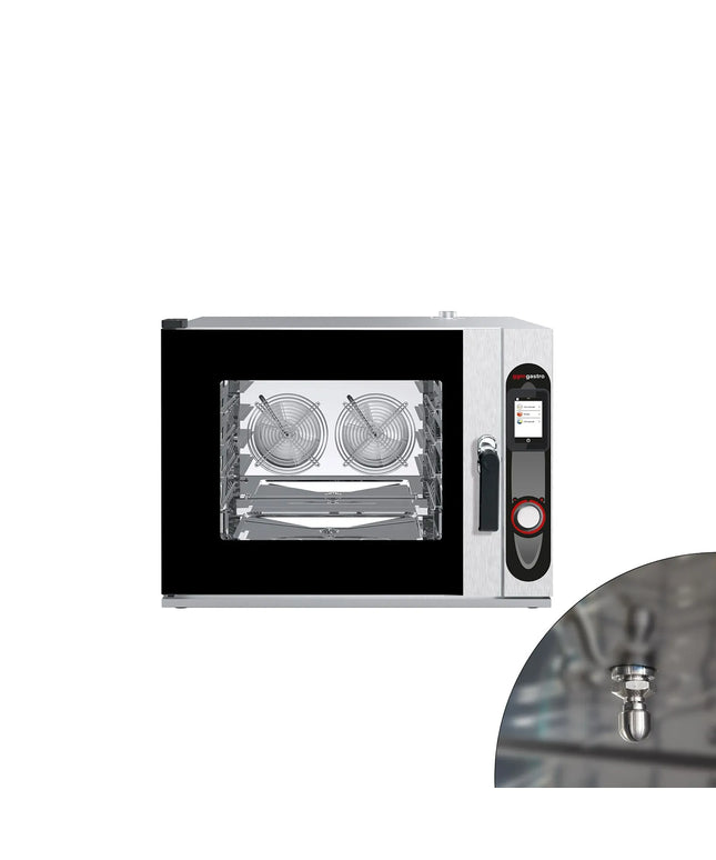 GGM Gastro Commercial Electric Combi Oven  - Touchscreen Controls - 5x GN 1/1 - incl. Automatic washing system