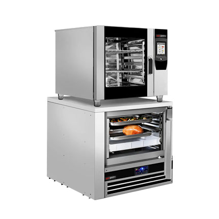 GGM Gastro Commercial Electric Combi Oven- Touchscreen Controls - 5x GN 1/1 - incl. Core temperature probe & Washing system