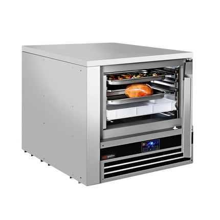 GGM Gastro Commercial Electric Combi Oven - Touchscreen Controls - 5x GN 1/1 - incl. Blast chiller 5x GN 1/1, Core temperature probe, HACCP monitoring, USB