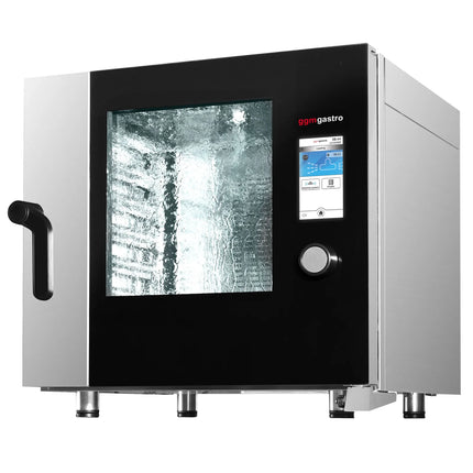 GGM Gastro Commercial Electric Combi Oven - Touchscreen Controls - 5x GN 1/1 - incl. Automatic washing system & Core temperature probe