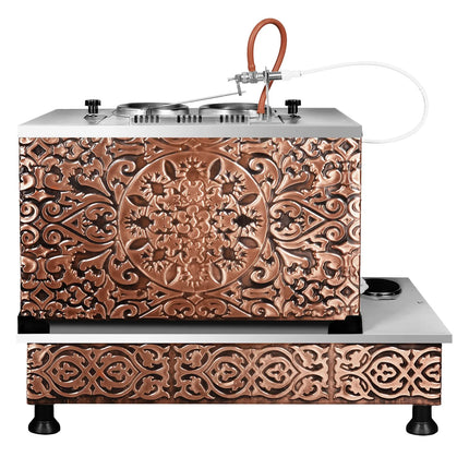 GGM Gastro Commercial Electric Copper Tea Urn - 770mm - 22 Litres